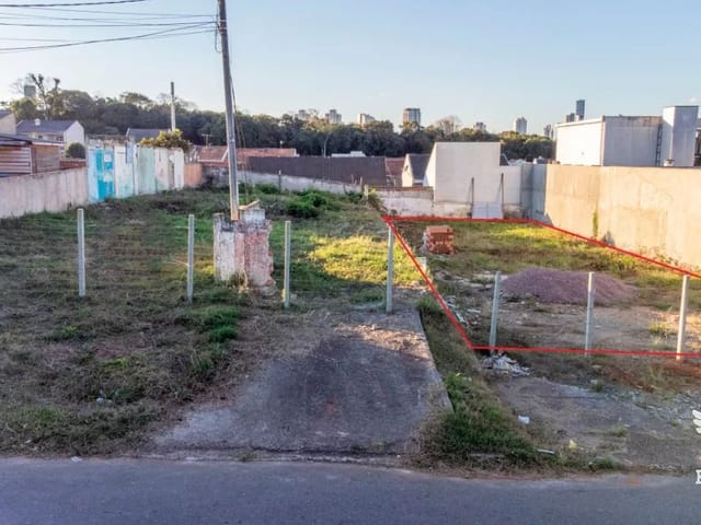 Terreno com 451m², à venda, no bairro Cidade Industrial em Curitiba