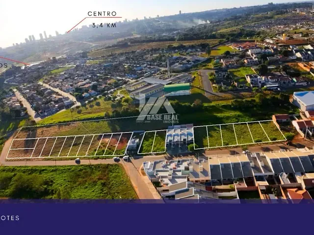 Terreno com 308m², à venda, no bairro Cará-cará em Ponta Grossa