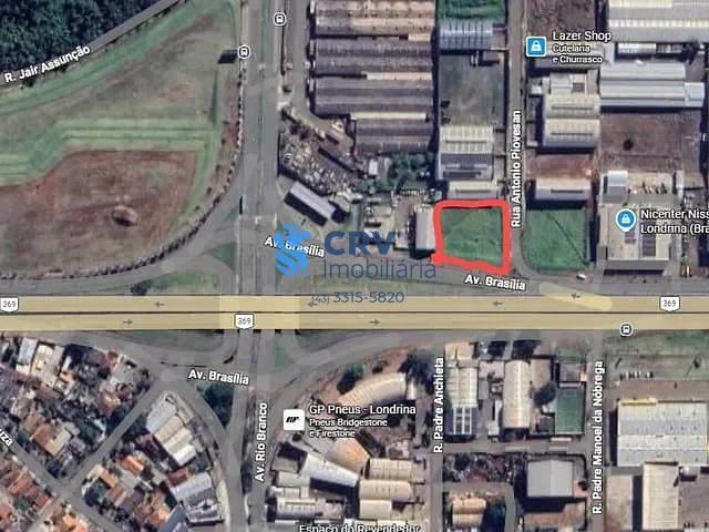 Terreno com 2114m², à venda, no bairro Alpes em Londrina