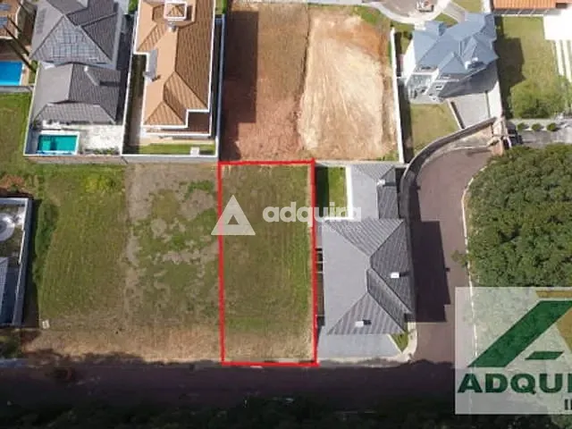 Terreno com 576m², à venda, no bairro Orfãs em Ponta Grossa