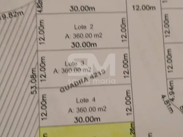 Terreno com 383m², à venda, no bairro Seminário em Chapecó