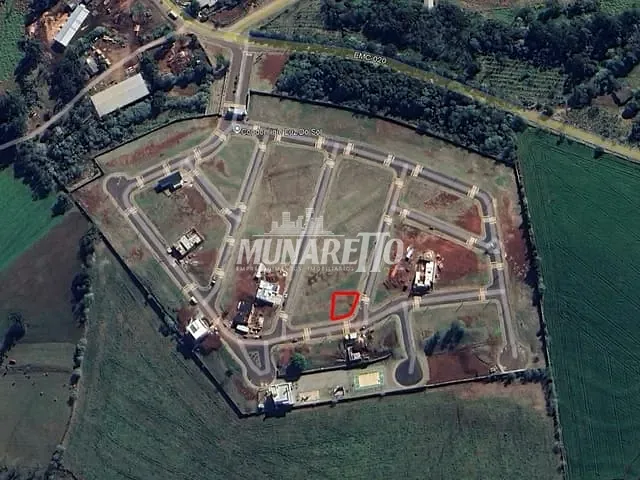 Terreno com 400m², à venda, no bairro Residencial luz Do Sol em Chapecó