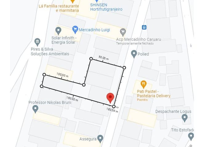 Foto do Terreno - Área à venda, 1200 m² por R$ 3.000.000,00 - Parque Industrial - São José dos Campos/SP | RUSSI IMÓVEIS