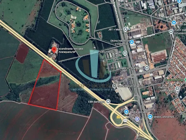 Terreno com 139800m², à venda, no bairro 2° Distrito Industrial (Domingos Ferrari) em Araraquara