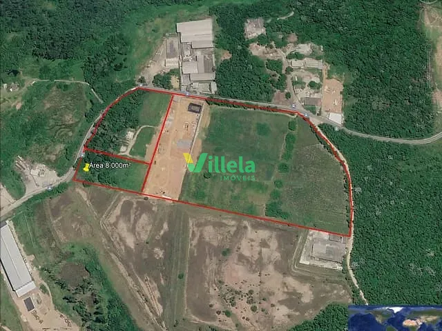 Terreno com 8000m², à venda, no bairro Taboão em Mogi das Cruzes