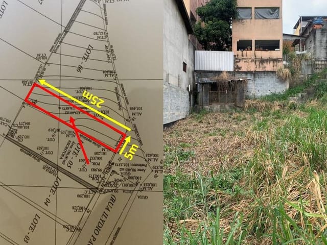 Terreno com 125m², à venda, no bairro Vila Boa Vista em Barueri