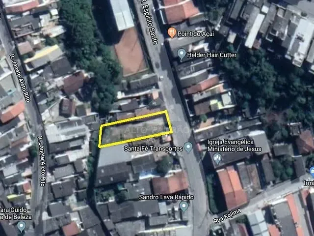 Terreno com 580m², à venda, no bairro Jardim Cruzeiro em Mauá