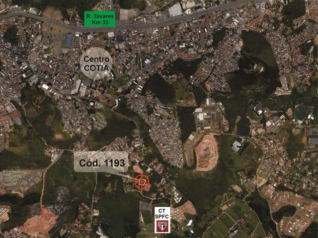 Terreno com 2400m², à venda, no bairro Quinta dos Angicos em Cotia