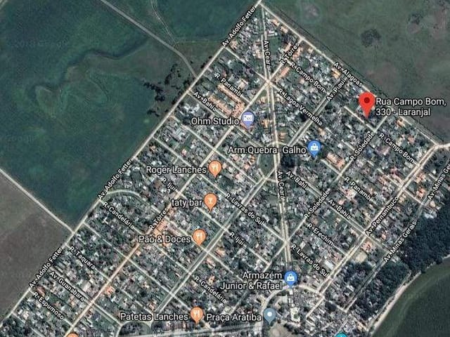 Terreno com 429m², à venda, no bairro Laranjal em Pelotas