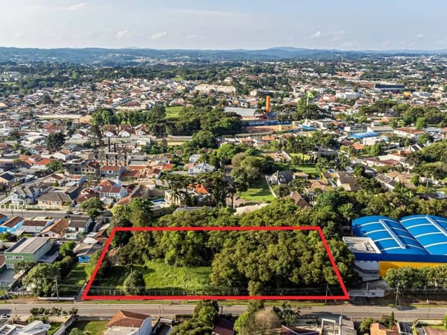 Terreno com 4296m², à venda, no bairro São Braz em Curitiba