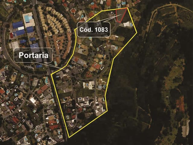 Terreno com 1483m², à venda, no bairro Cemucam em Cotia