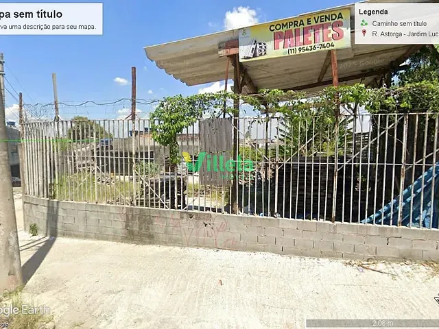 Terreno com 530m², à venda, no bairro Jardim Luciana em Itaquaquecetuba