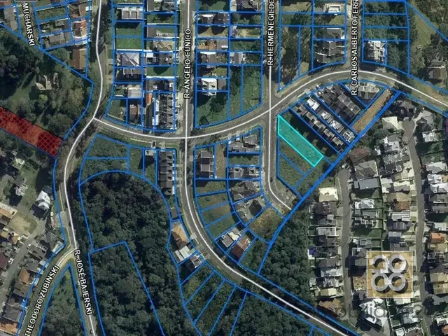 Terreno com 593m², à venda, no bairro Abranches em Curitiba
