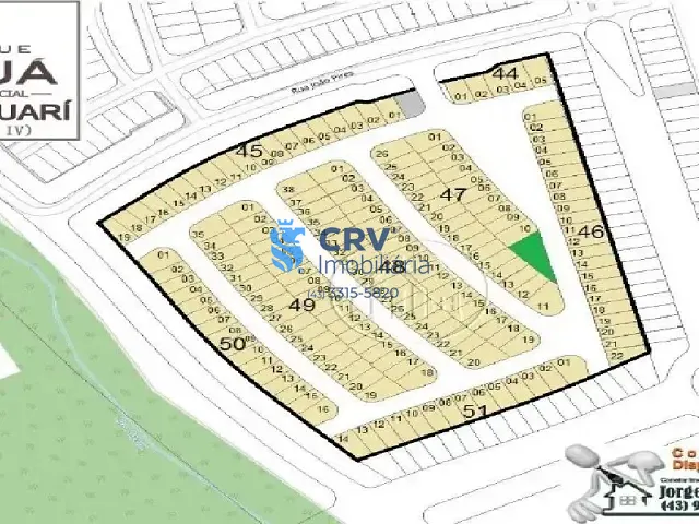 Terreno com 268m², à venda, no bairro Marumbi em Londrina