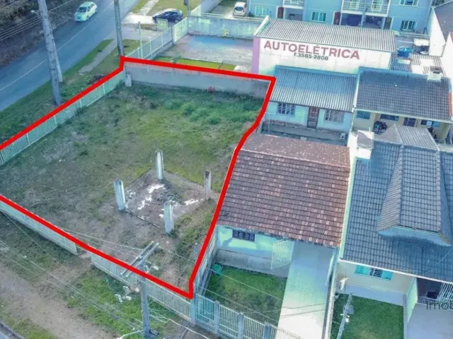 Terreno com 379m², à venda, no bairro Abranches em Curitiba