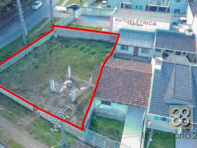 Terreno com 379m², à venda, no bairro Abranches em Curitiba