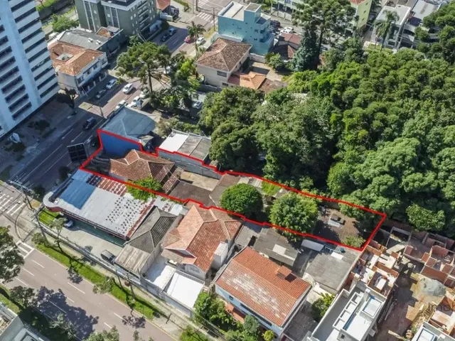Terreno com 813m², à venda, no bairro Centro Cívico em Curitiba