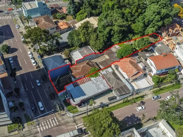 Terreno com 813m², à venda, no bairro Centro Cívico em Curitiba