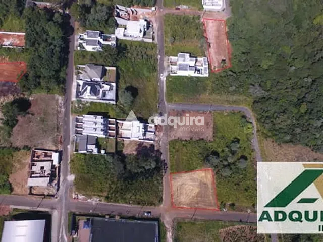 Terreno com 564m², à venda, no bairro Estrela em Ponta Grossa