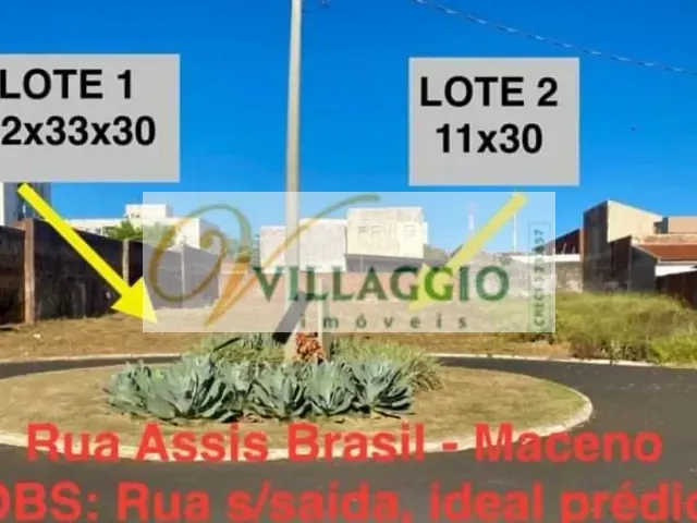 Terreno com 396m², à venda, no bairro Vila Angélica em São José do Rio Preto
