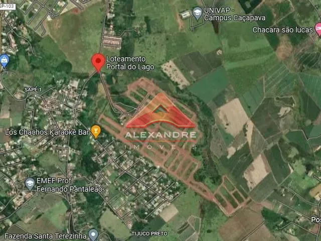 Terreno com 150m², à venda, no bairro Loteamento Portal do Lago em Caçapava