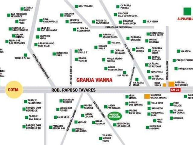 Terreno com 129m², à venda, no bairro Jardim Elias em Cotia