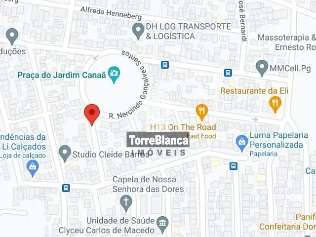 Terreno com 309m², à venda, no bairro Contorno em Ponta Grossa