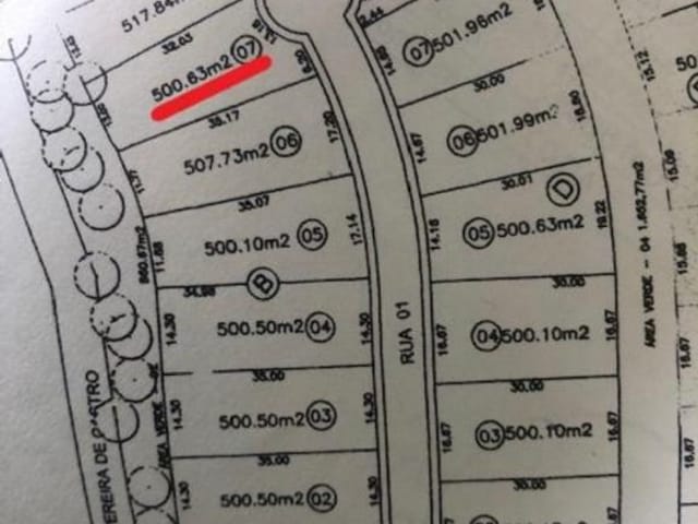 Terreno com 500m², à venda, no bairro Condomínio Quintas de São Fernando em Cotia
