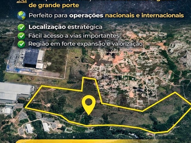 Terreno com 670800m², à venda, no bairro Pólo Industrial de Camaçari em Camaçari