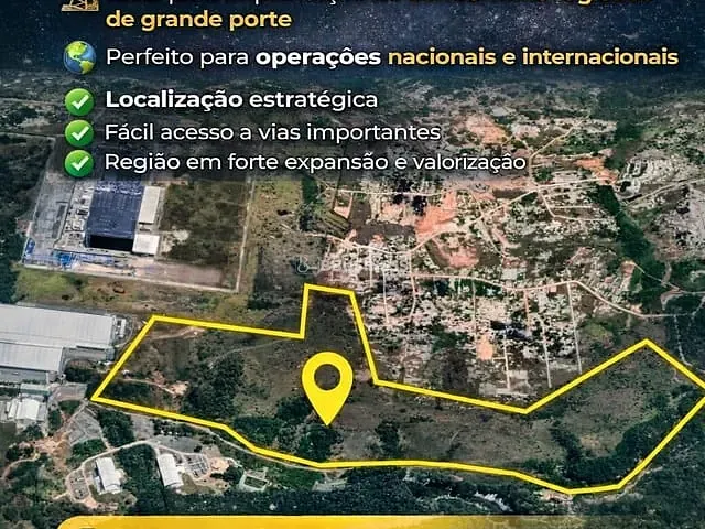 Terreno com 670800m², à venda, no bairro Pólo Industrial de Camaçari em Camaçari