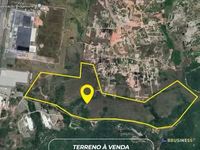Terreno com 670800m², à venda, no bairro Pólo Industrial de Camaçari em Camaçari