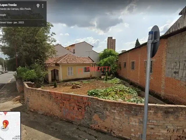 Terreno à venda, no bairro Centro em São Bernardo do Campo