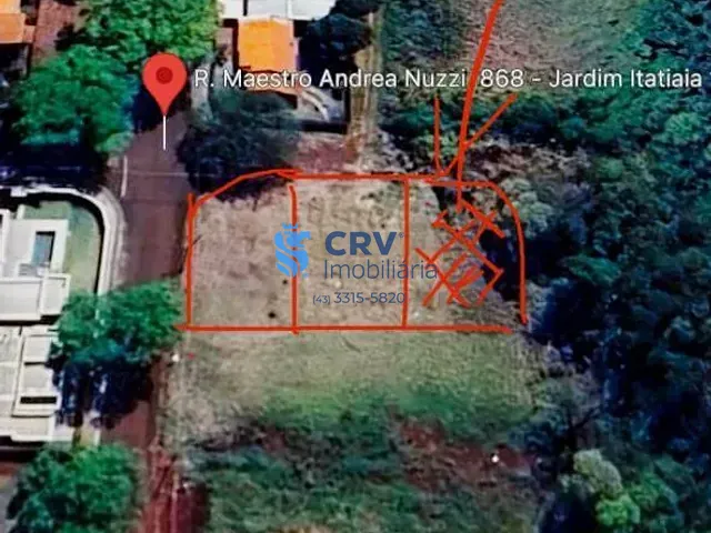 Terreno com 500m², à venda, no bairro Jardim Itatiaia 1 em Londrina