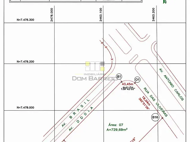 Terreno com 5000m², à venda, no bairro Zona de Produção Industrial Dois (ZPI-02) em Nova Odessa