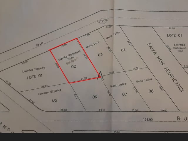 Terreno com 600m², à venda ou para alugar, no bairro Degredo em São João da Barra