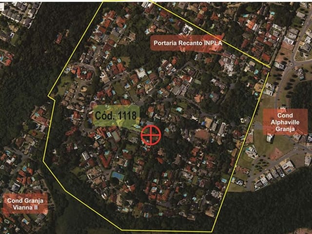 Terreno com 1000m², à venda, no bairro Recanto Inpla em Carapicuíba