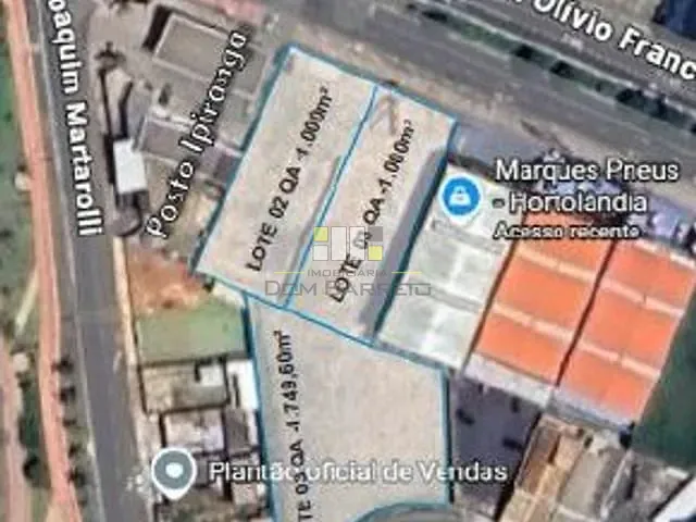 Terreno com 3750m², à venda, no bairro Parque Gabriel em Hortolândia