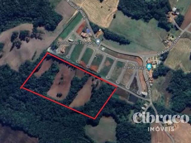 Terreno com 72600m², à venda, no bairro Butiatuva  em Campo Largo