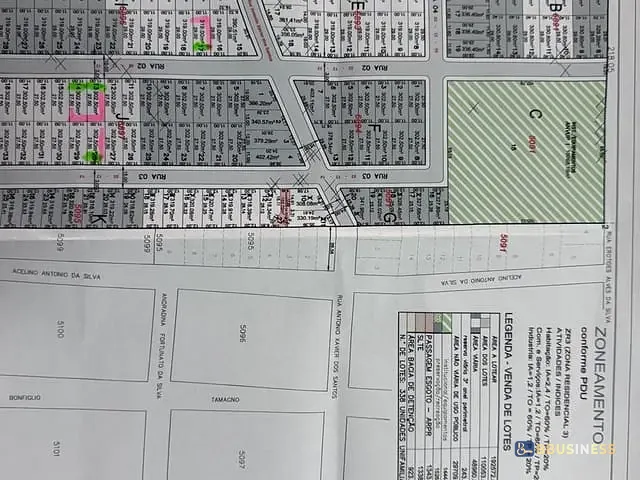 Terreno com 305m², à venda, no bairro Nossa Senhora das Graças em Caxias do Sul