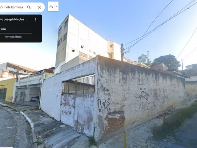 Foto do Terreno - Terreno residencial para venda em Vila Formosa, 443m² | Lares e Andares Imóveis