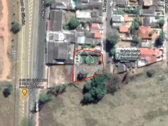 Terreno com 899m², à venda, no bairro Jardim Santa Tereza em Taubaté