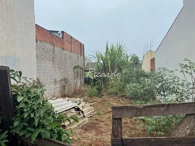 Terreno com 126m², à venda, no bairro Jardim Paulista II em Arapongas