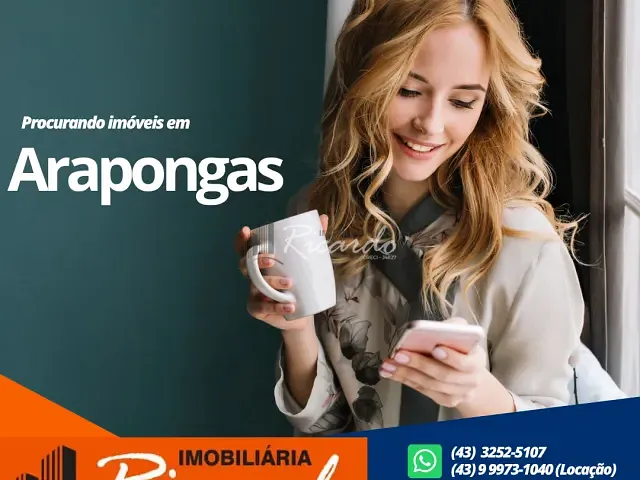 Terreno com 126m², à venda, no bairro Jardim Paulista II em Arapongas