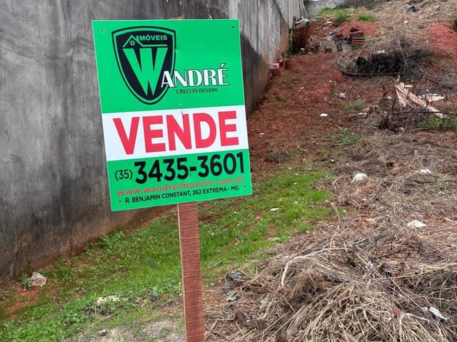 Terreno com 312m², à venda, no bairro Ponte Alta em Extrema