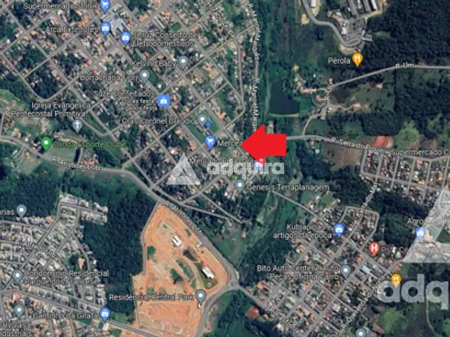 Terreno com 462m², à venda, no bairro Uvaranas em Ponta Grossa