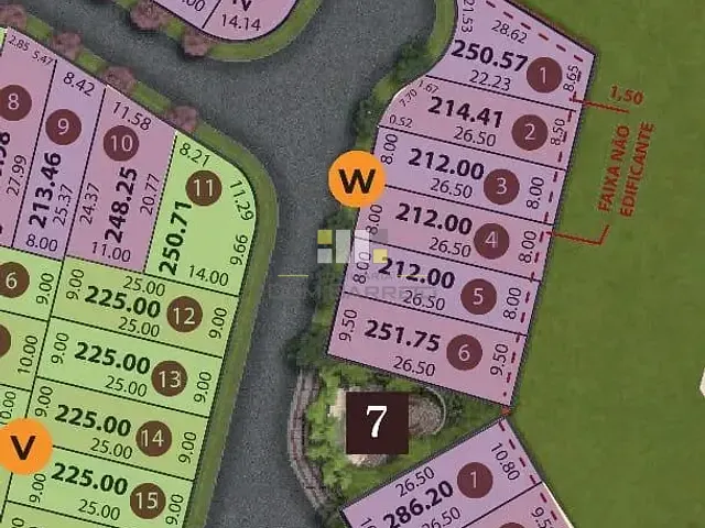 Terreno com 212m², à venda, no bairro Parque Brasil 500 em Paulínia