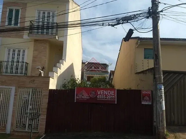 Terreno com 125m², à venda, no bairro Parque São Vicente em Mauá