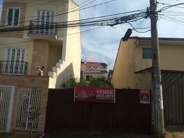 Terreno com 125m², à venda, no bairro Parque São Vicente em Mauá