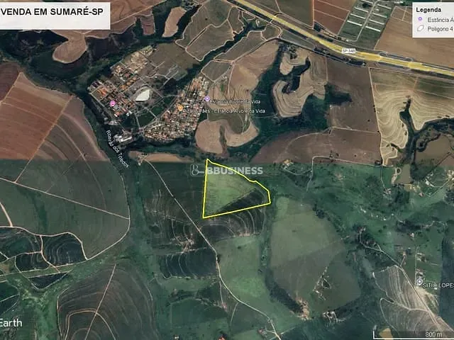 Terreno com 145979m², à venda, no bairro Cruzeiro do Sul em Sumaré