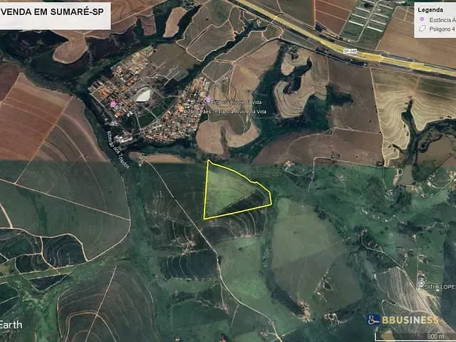 Terreno com 145979m², à venda, no bairro Cruzeiro do Sul em Sumaré